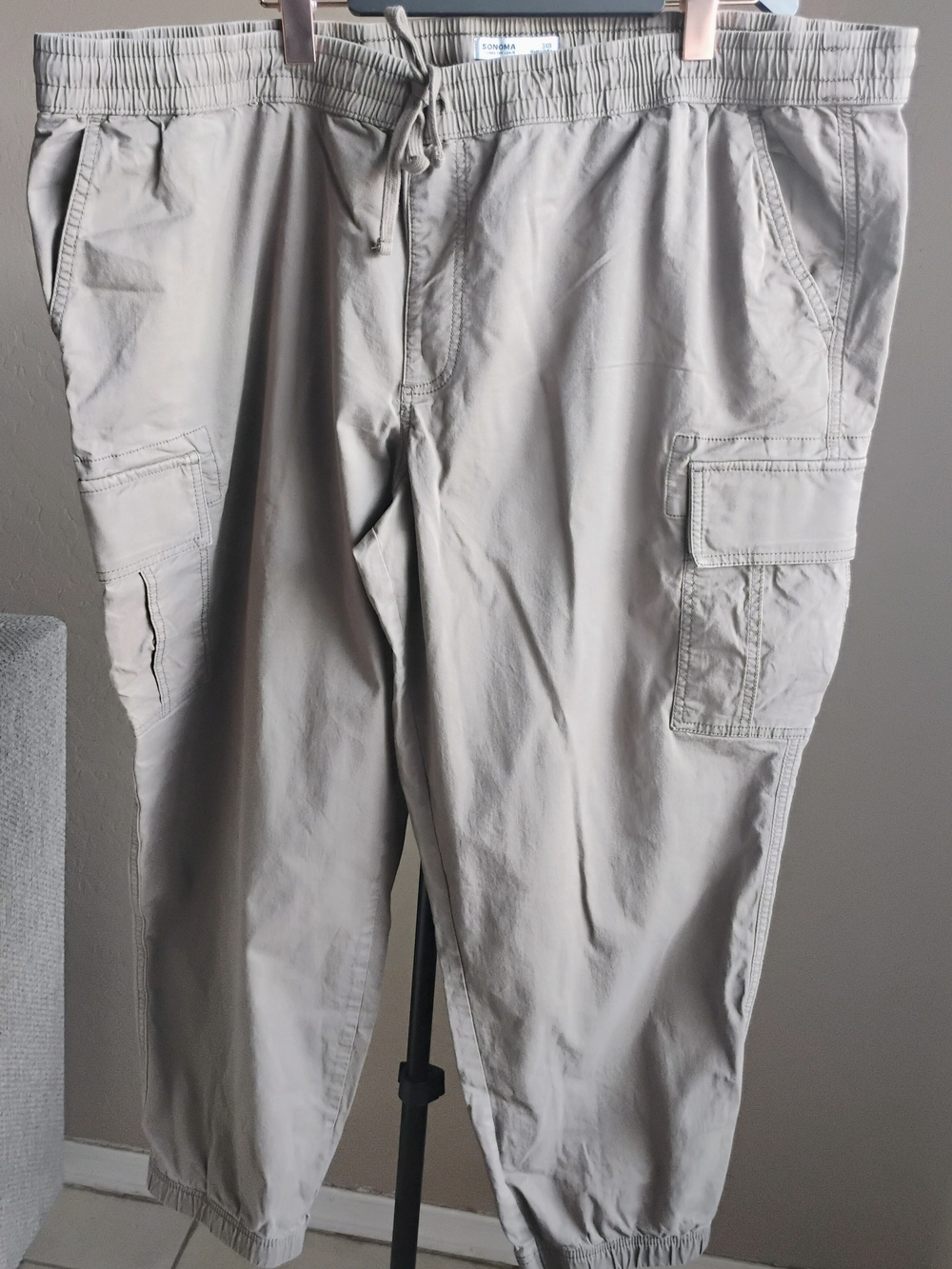 Sonoma Cargo Jogger Pants Gray Size 3XB